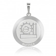 Pingente De Prata Profissão Química